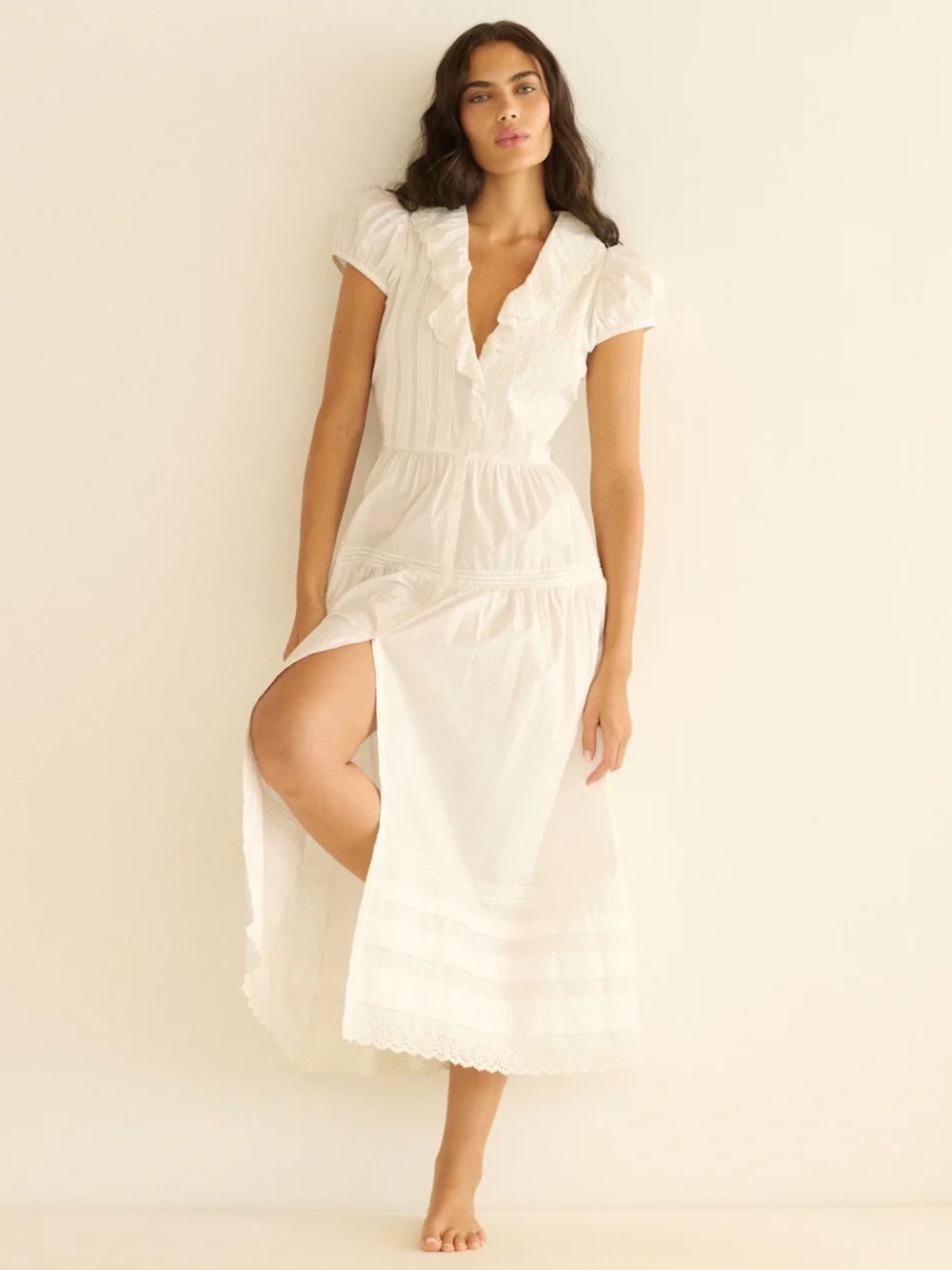 NWT DOEN ELIETTE DRESS IN SALT SIZE M